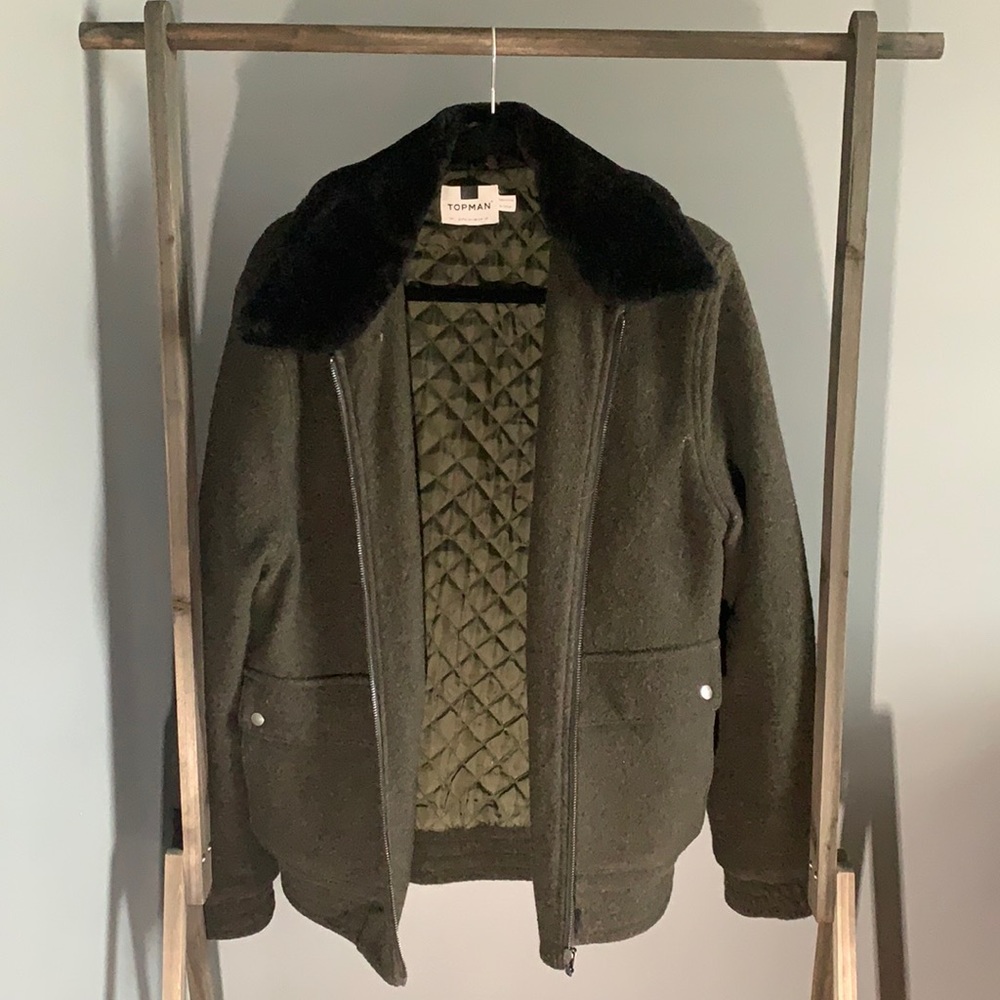 Topman military jacket!